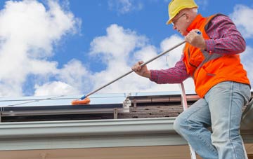 New Smithy soft wash roof cleaning